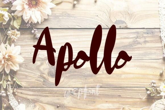 Apollo: A Distinctive Script Typeface for Editorial Design