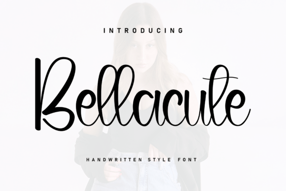 Bellacute: A Handwritten Font for Makers