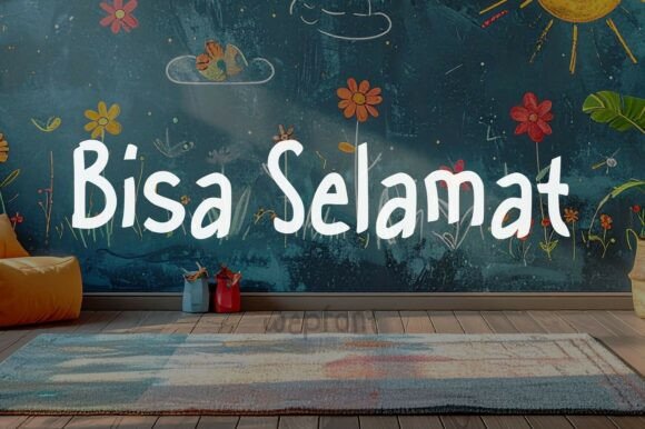 Bisa Selamat: A Playful Display Font for Campaigns