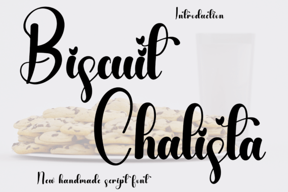 Biscuit Chalista: A Warm Script Font for Editorial Design