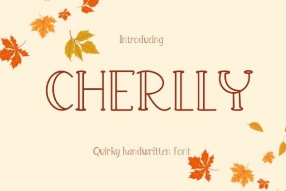 Cherlly: A Charming Handwriting Font for Your Brand