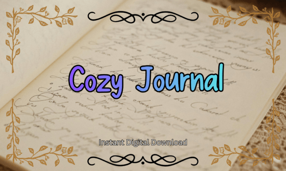 Cozy Journal: A Warm Handwritten Font for Editorial Design