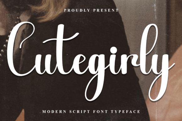 Cutegirly: A Festive Typeface for Holiday Branding