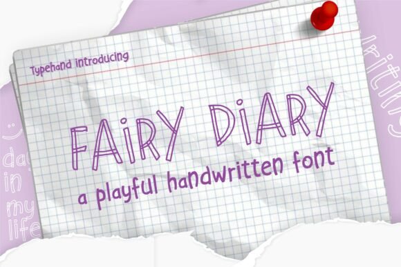 Fairy Dairy: A Charming Handwritten Font for Makers