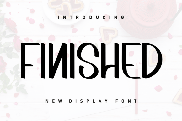 Finished: The Handwritten Font for Bold Branding