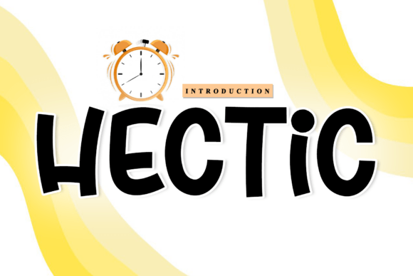 Hectic: A Sweet Handwritten Font for Editorial Design