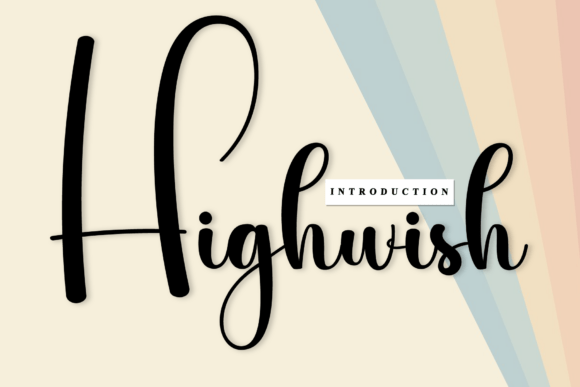 Highwish: A Timeless Handwritten Font for Your Brand