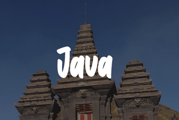 Java: The Modern Typeface for Campaign Clarity