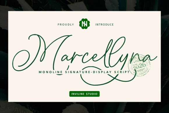 Marcellyna: A Signature Script Font for Your Brand