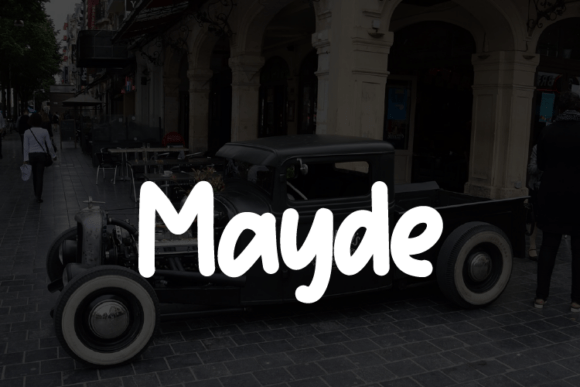 Mayde: A Modern Typeface for Digital Design