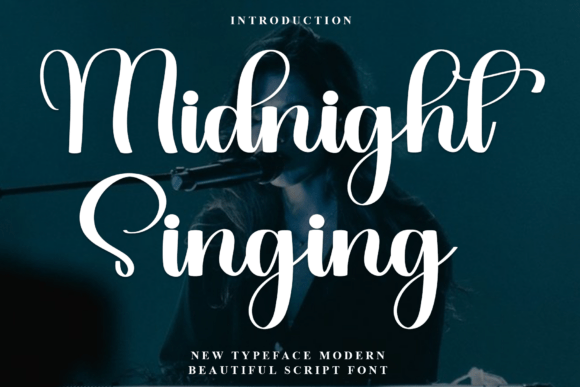 Midnight Singing: A Warm Script Font for Brand Identity