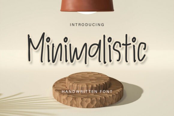 Minimalistic: A Slim Handwritten Typeface for Modern Brands