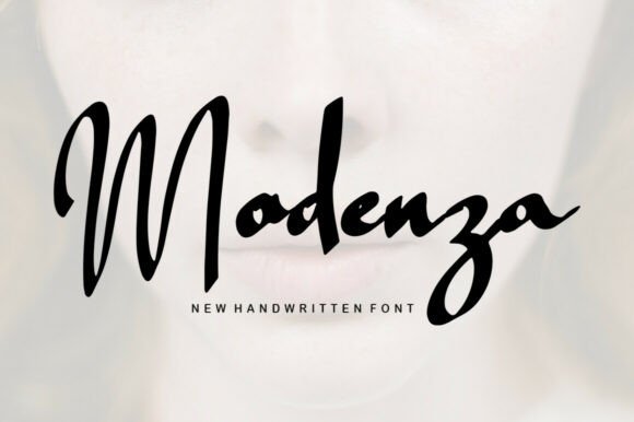 Modenza: A Timeless Handwritten Font for Editorial Design