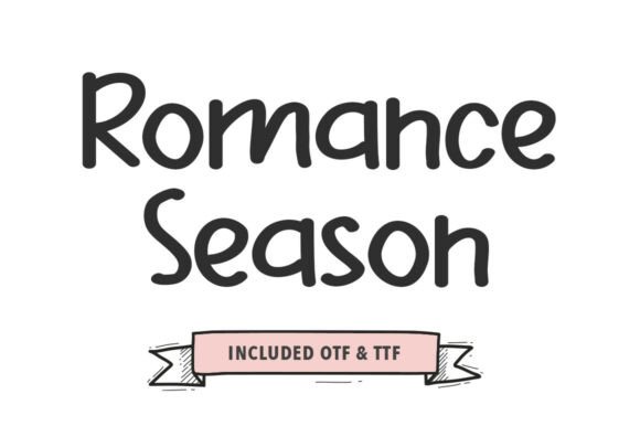 Romance Season: A Handwritten Font for Your Brand