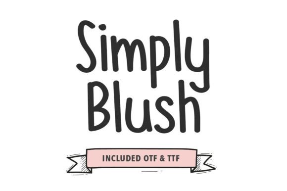 Simply Blush: A Sophisticated Script Font for Brands