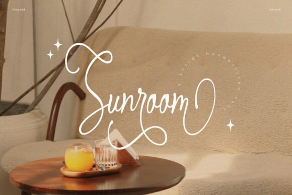 Sunroom: An Elegant Script Typeface for Web Design