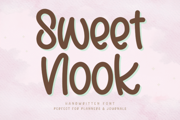 Sweet Nook: A Cozy Handwritten Font for Small Business