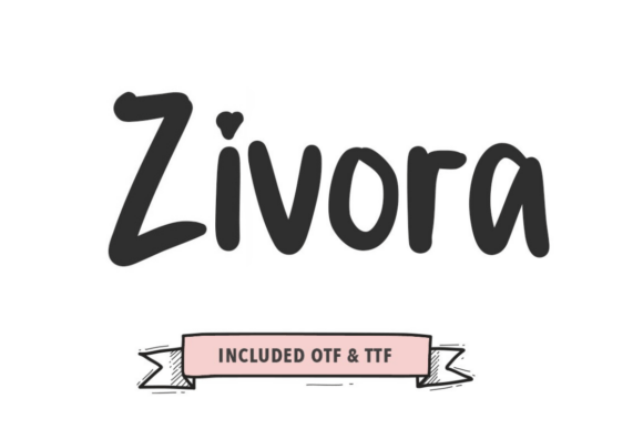 Zivora: The Bold Script Font for Marketers